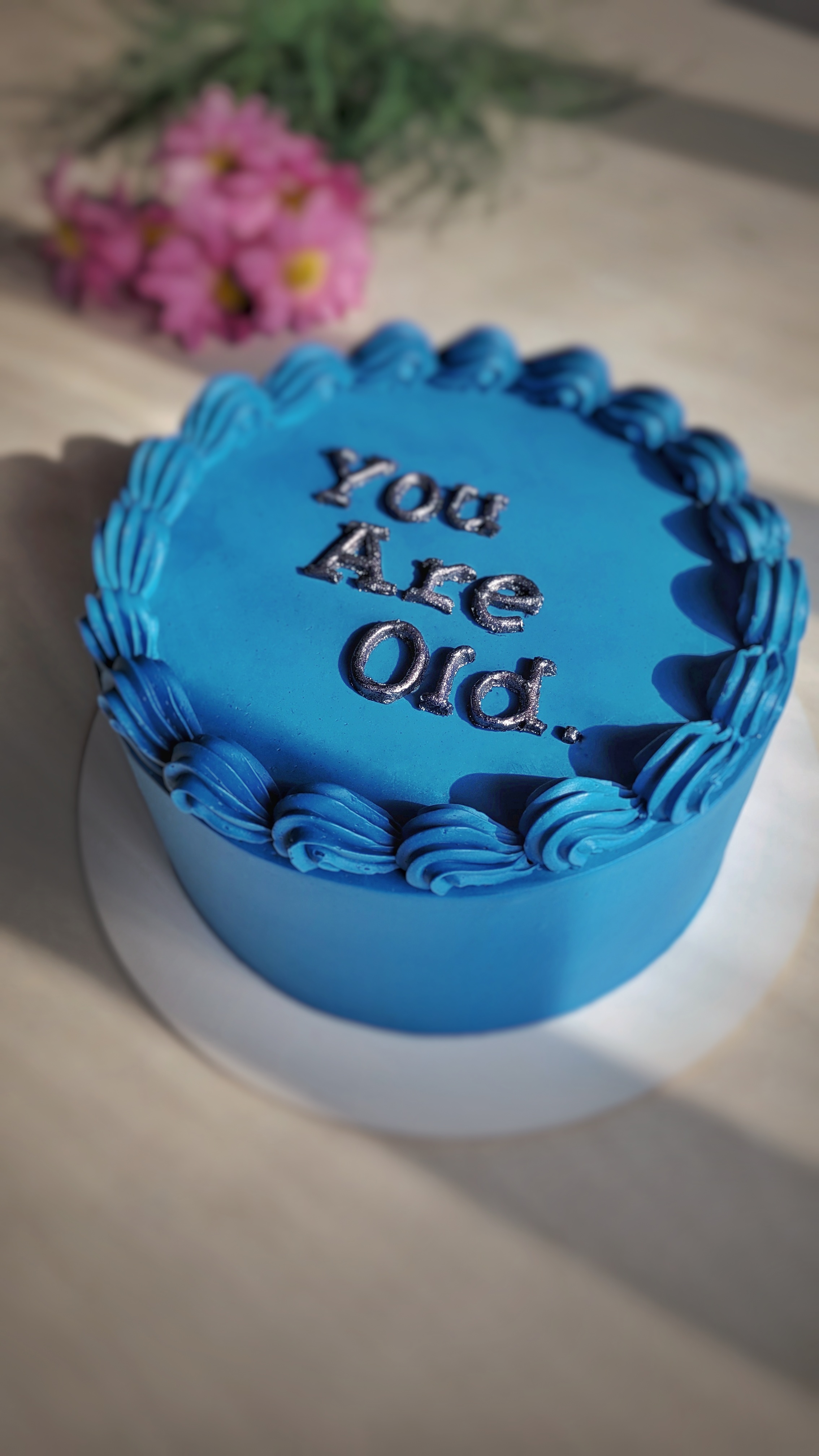 Torta de Diseño BAJA (mayor diametro y menor altura)