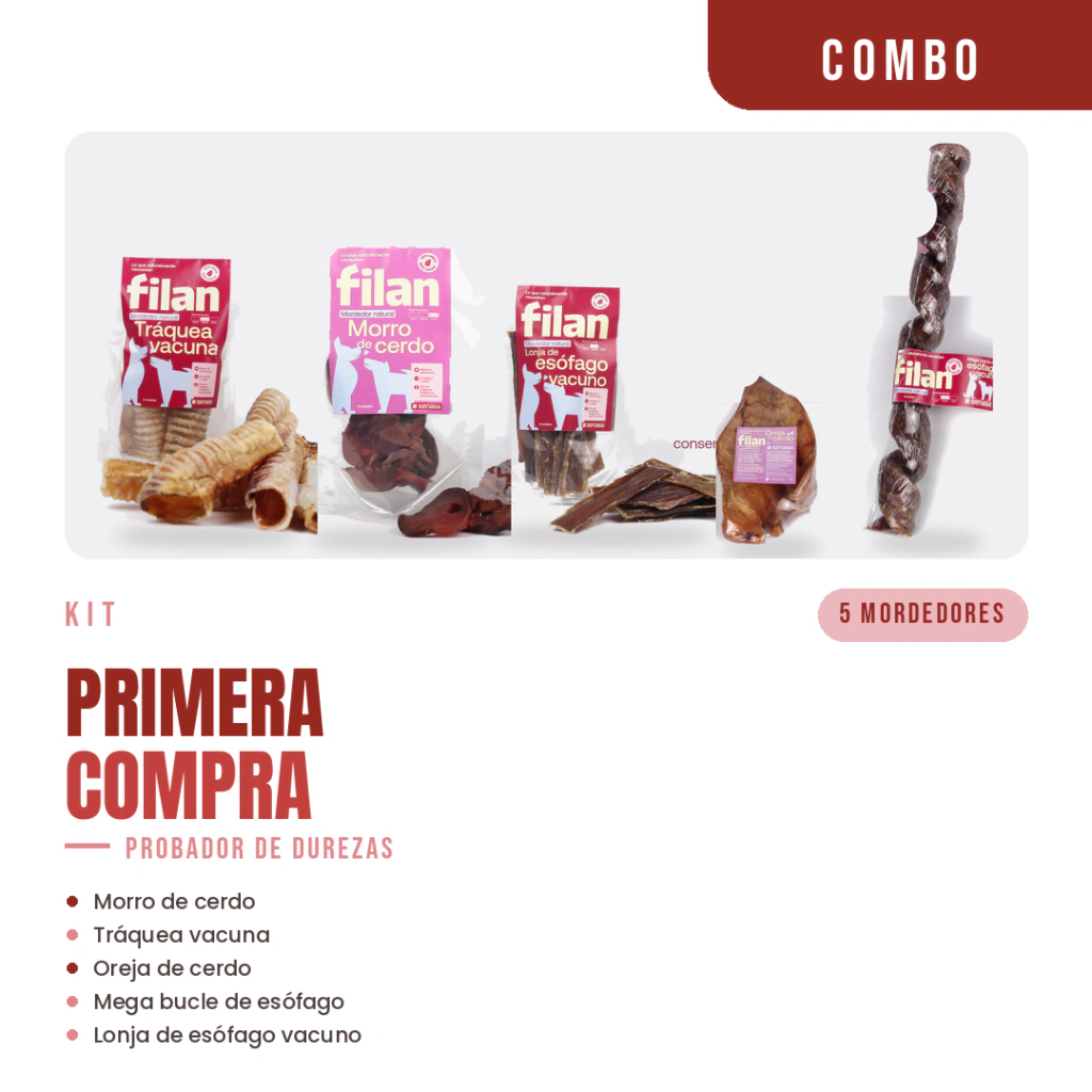 KIT MORDEDORES - Primera compra