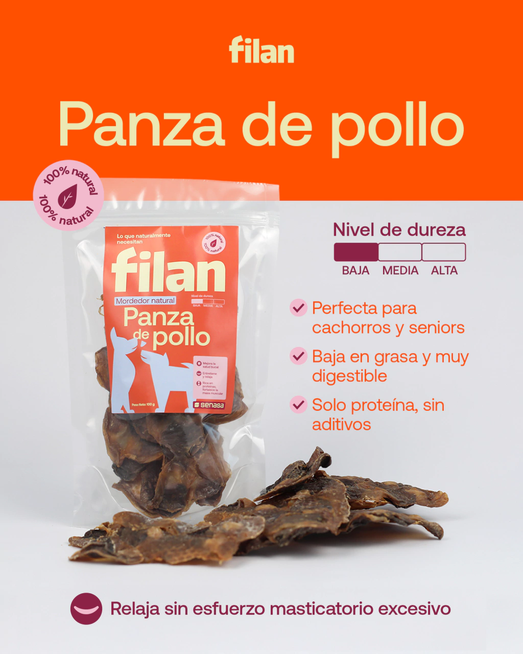 Panza de pollo FILAN