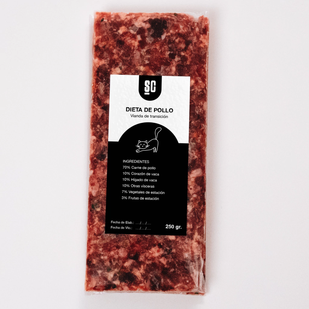 Transición para gatos | proteína de pollo | 1 kg.