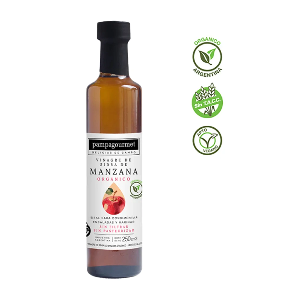 Vinagre de sidra de manzana orgánico